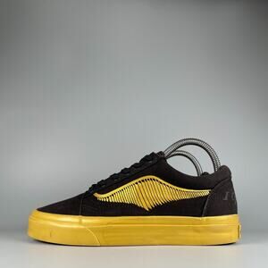 Men's 5.5 Women's 7 Vans x Harry Potter Golden Snitch Black/Gold Skate Sneakers